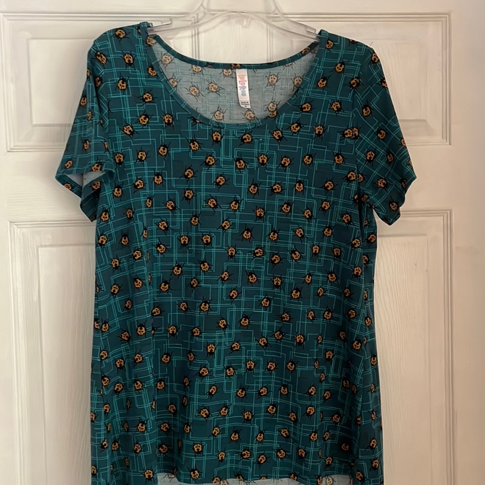 Lularoe classic tee, ladybug print